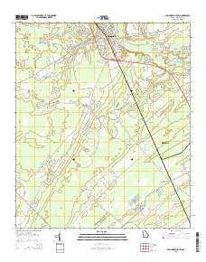 Springfield South 2014 topographic map thumbnail