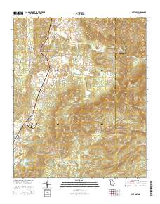 White East 2014 topographic map thumbnail