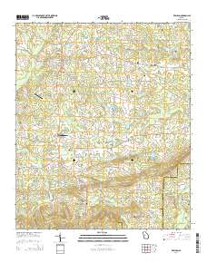 Zebulon 2014 topographic map thumbnail