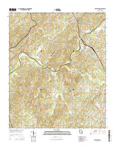Whitesburg 2014 topographic map thumbnail