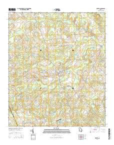 Dexter 2014 topographic map thumbnail