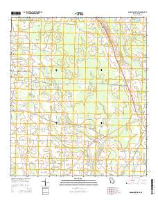 Donalsonville NE 2014 topographic map thumbnail