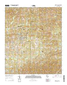 Waverly Hall 2014 topographic map thumbnail