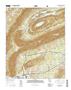 Rock Mountain 2014 topographic map thumbnail