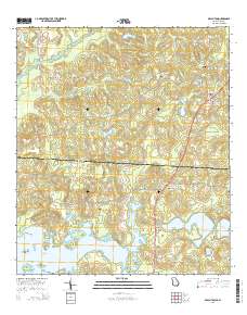 Beachton 2014 topographic map thumbnail