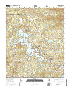 Nottely Dam 2014 topographic map thumbnail