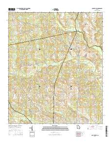Oak Park SW 2014 topographic map thumbnail