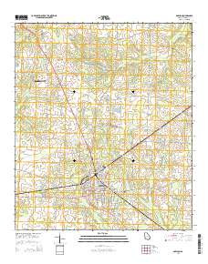 Dawson 2014 topographic map thumbnail