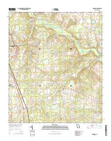 Idlewood 2014 topographic map thumbnail