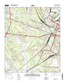 Garden City 2014 topographic map thumbnail