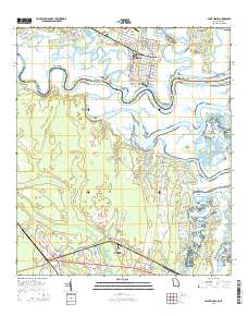 Saint Marys 2014 topographic map thumbnail