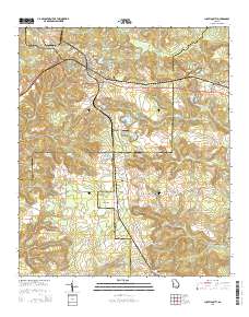 Junction City 2014 topographic map thumbnail