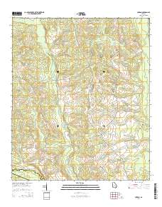 Jordan 2014 topographic map thumbnail