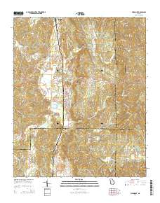 Fairmount 2014 topographic map thumbnail
