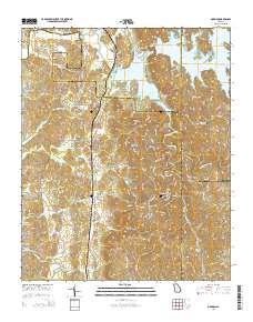 Oakman 2014 topographic map thumbnail