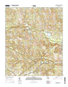 Bowdens Pond 2014 topographic map thumbnail