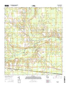 Talmo 2014 topographic map thumbnail