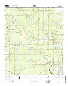 Taylors Creek 2014 topographic map thumbnail