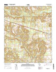 Butler West 2014 topographic map thumbnail