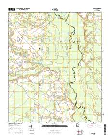 Leefield 2014 topographic map thumbnail