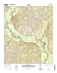 Lothair 2014 topographic map thumbnail
