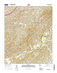 Campbellton 2014 topographic map thumbnail