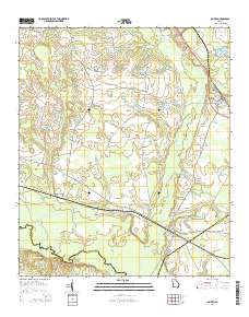 Oliver 2014 topographic map thumbnail
