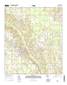 Alma 2014 topographic map thumbnail
