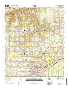 Blakely North 2014 topographic map thumbnail