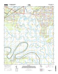 Burroughs 2014 topographic map thumbnail