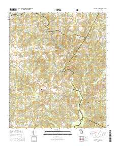 Barnett Shoals 2014 topographic map thumbnail
