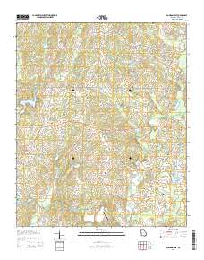 Bowdon East 2014 topographic map thumbnail