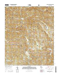 Campbell Mountain 2014 topographic map thumbnail