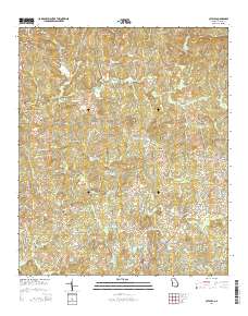 Cataula 2014 topographic map thumbnail