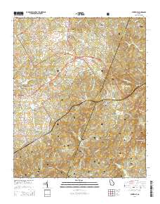 Ayersville 2014 topographic map thumbnail
