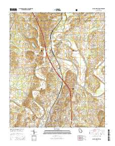 Calhoun North 2014 topographic map thumbnail