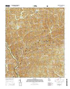 Dames Ferry 2014 topographic map thumbnail