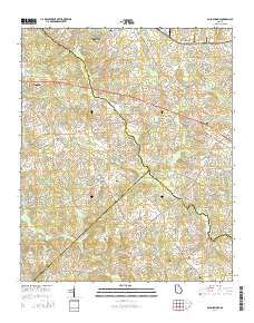 Bold Springs 2014 topographic map thumbnail