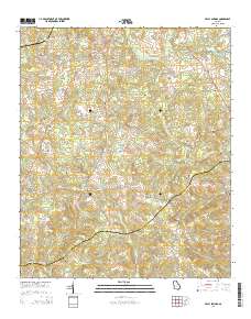 Beall Springs 2014 topographic map thumbnail