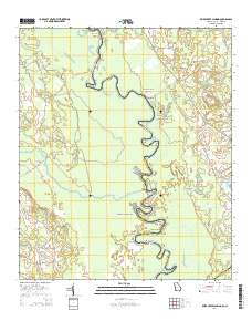 Brier Creek Landing 2014 topographic map thumbnail