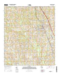 Ashburn 2014 topographic map thumbnail