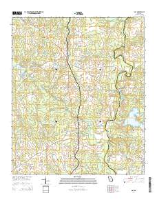Gay 2014 topographic map thumbnail