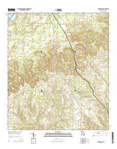 Fowlstown 2014 topographic map thumbnail