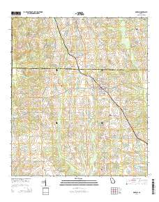 Doerun 2014 topographic map thumbnail