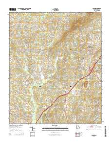 Cumming 2014 topographic map thumbnail