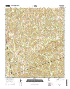 Glenn 2014 topographic map thumbnail
