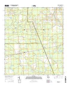 Cogdell 2014 topographic map thumbnail
