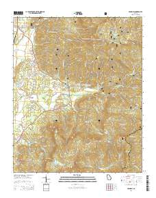 Crandall 2014 topographic map thumbnail