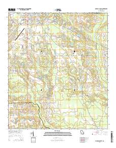 Douglas South 2014 topographic map thumbnail