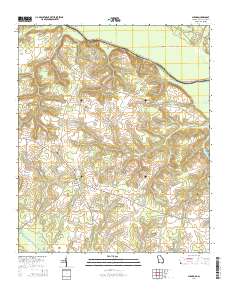 Girard 2014 topographic map thumbnail